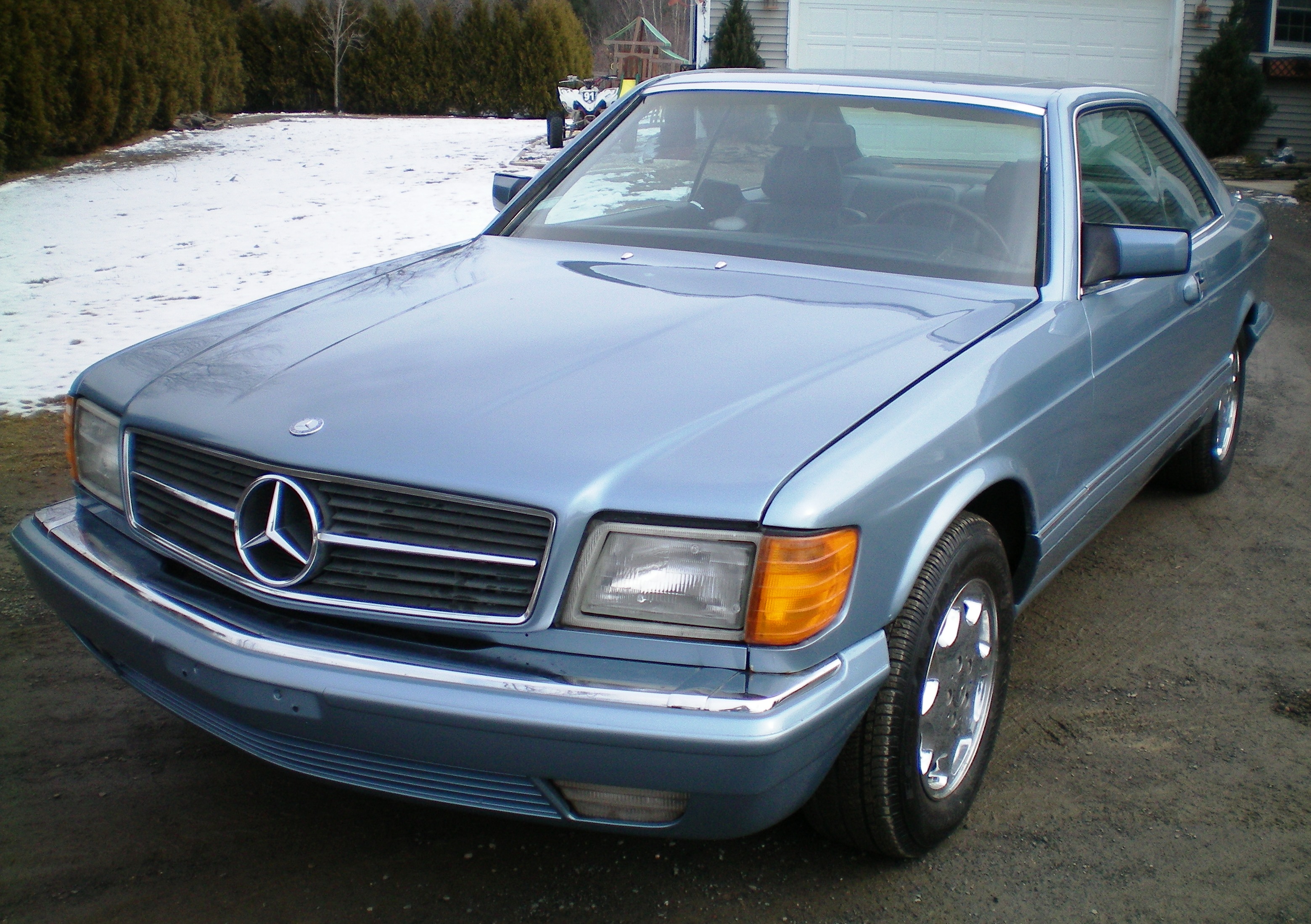 Mercedes 560sec review #6