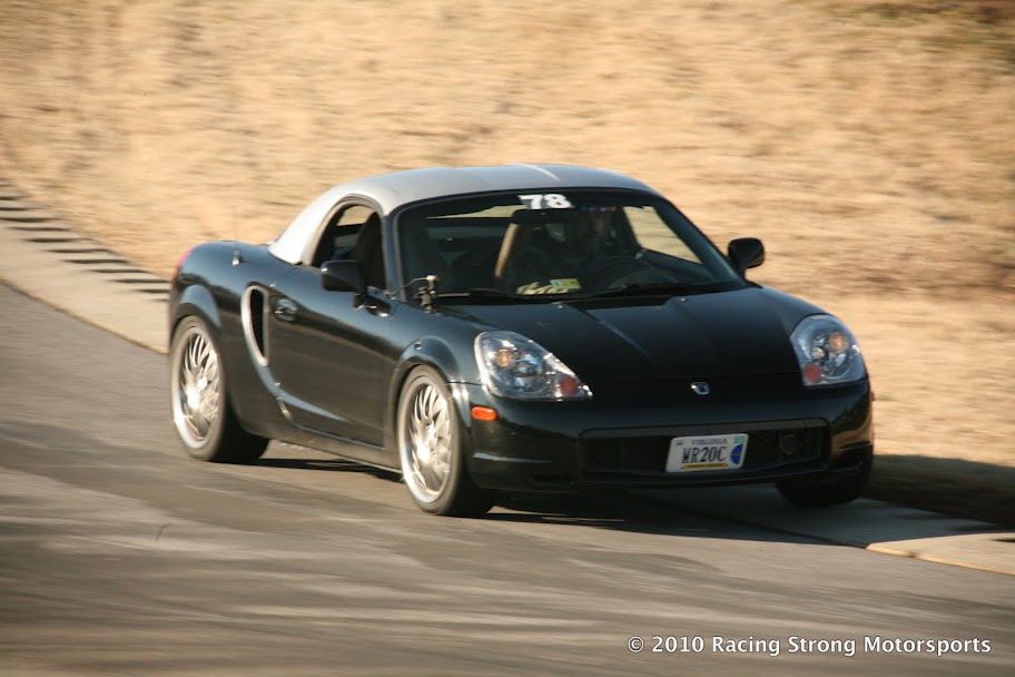 Toyota mr2 spyder in winter