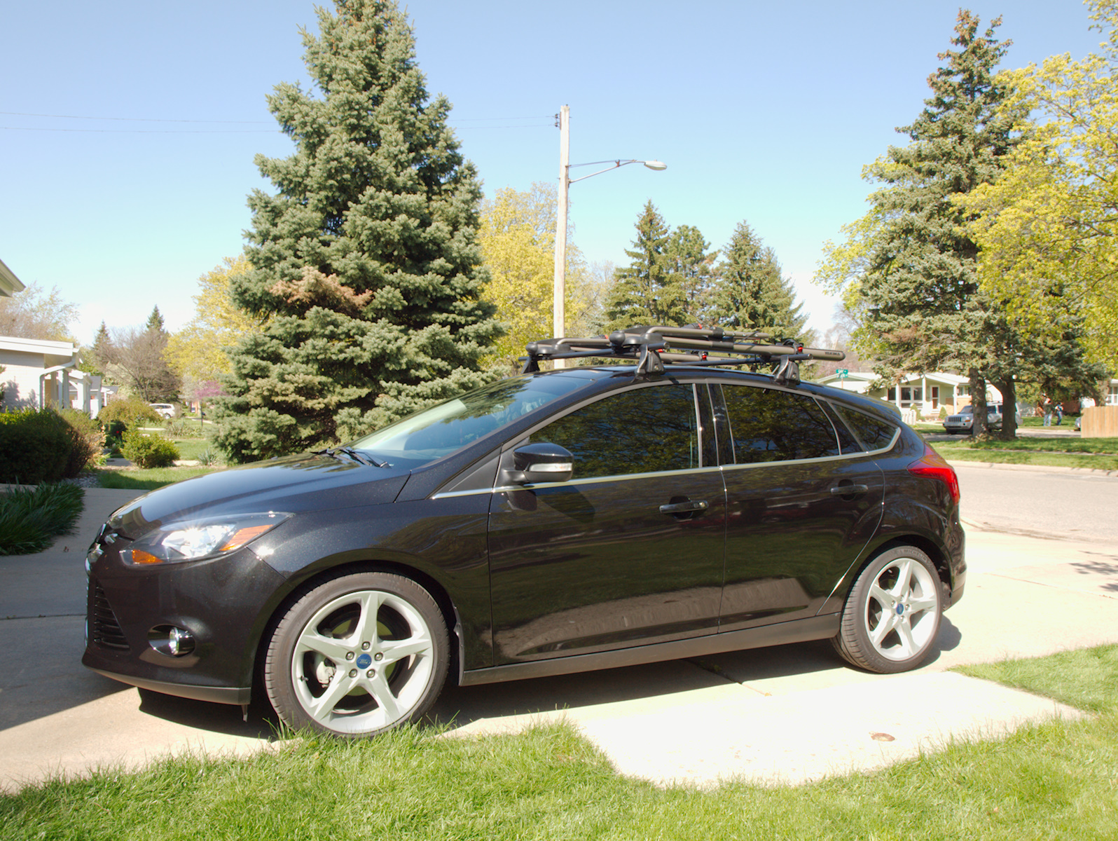 Bicycle rack for ford focus hatchback #2