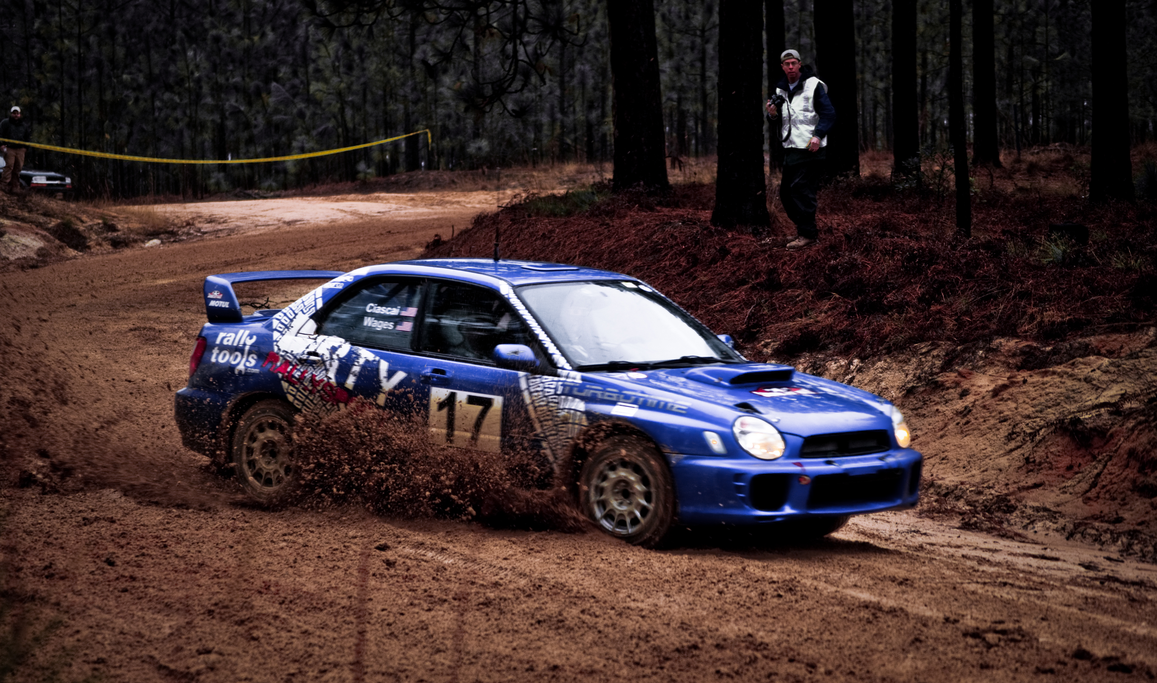 Subaru wrx rally