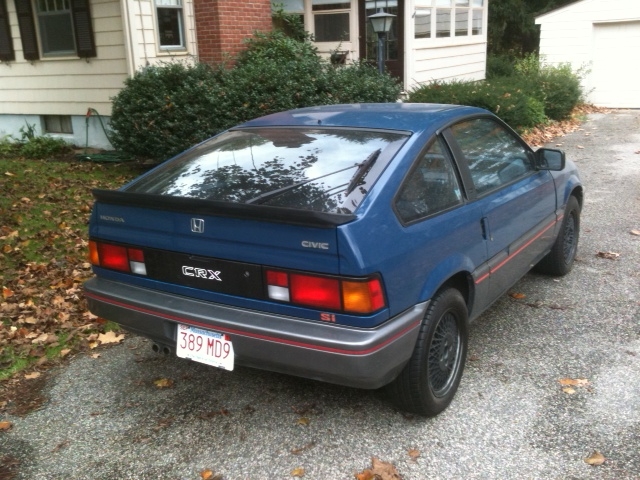 1987 Honda civic si review